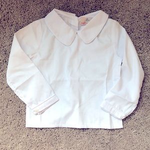 Smockingbird peter pan collar long sleeve shirt